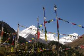 Mt.Manaslu (8163m.:26381ft.)  and prey flags.jpg
