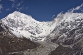 Langtang glacier and Langtang Lirung in the background.jpg